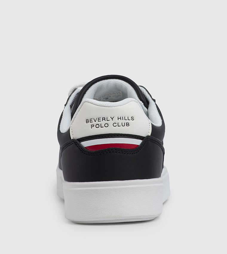 Logo Detail Lace-Up Sneakers