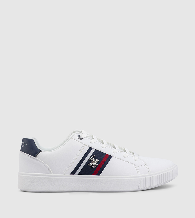 Logo Detail Lace-Up Sneakers