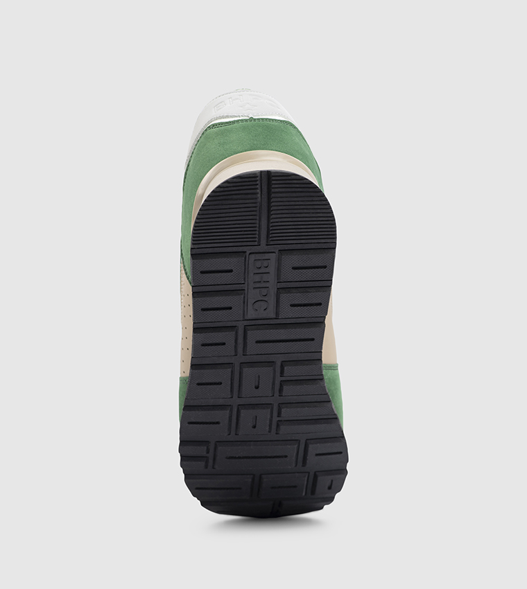 Color Block Lace-Up Casual Shoes