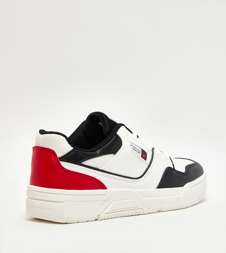 Color Block Lace Up Sneakers