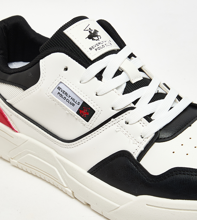 Color Block Lace Up Sneakers