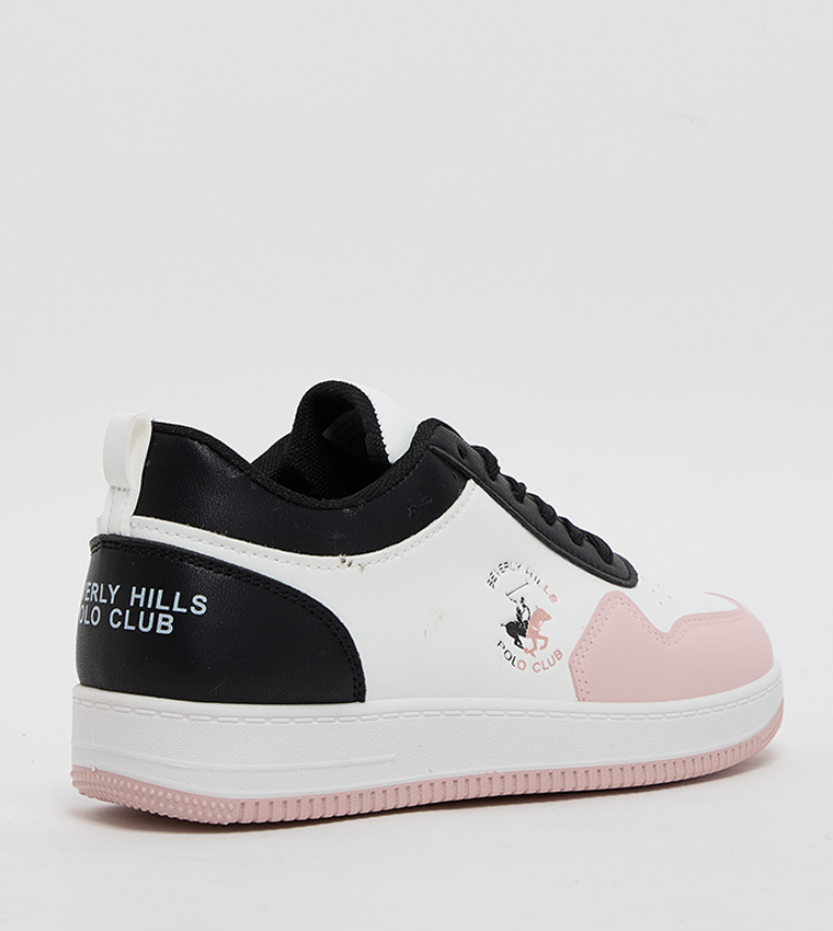 Color Block Lace Up Sneakers