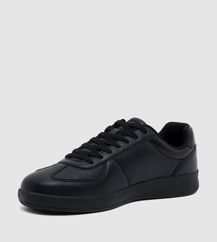 Logo Detail Lace-Up Shoes