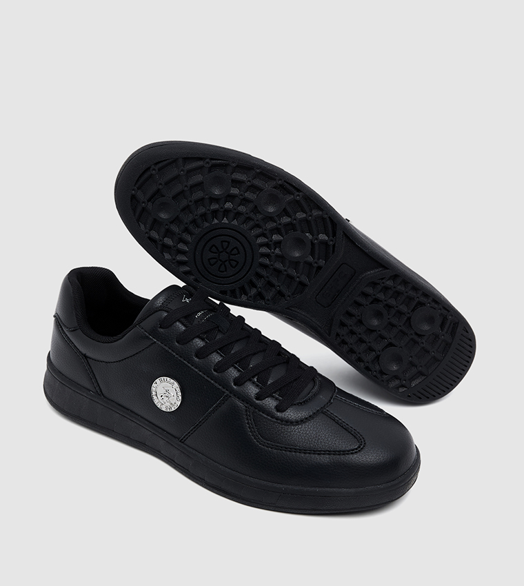 Logo Detail Lace-Up Shoes