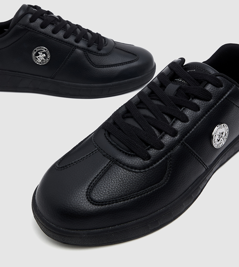 Logo Detail Lace-Up Shoes