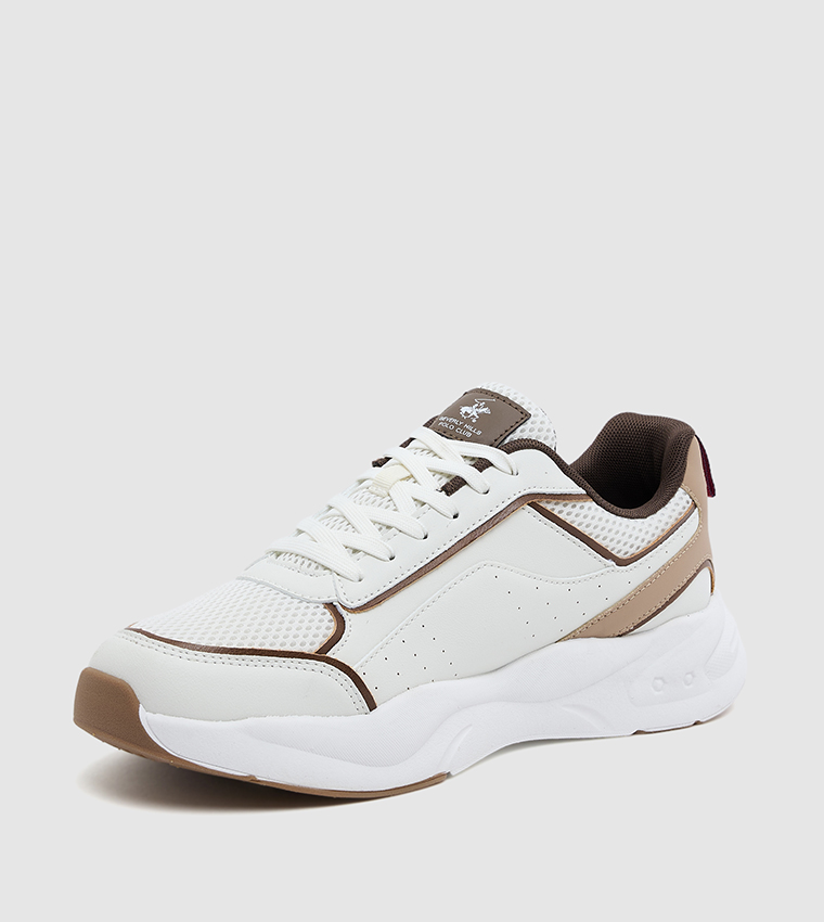 Logo Detail Lace-Up Shoes