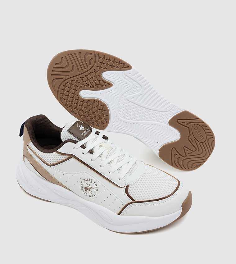 Logo Detail Lace-Up Shoes