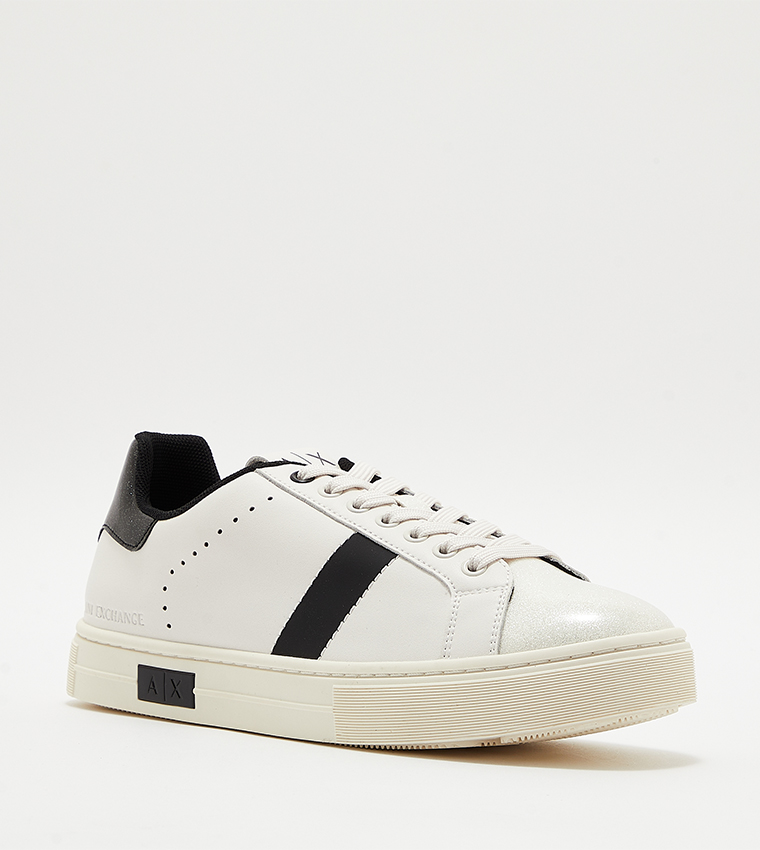 Off white color block sneakers hotsell