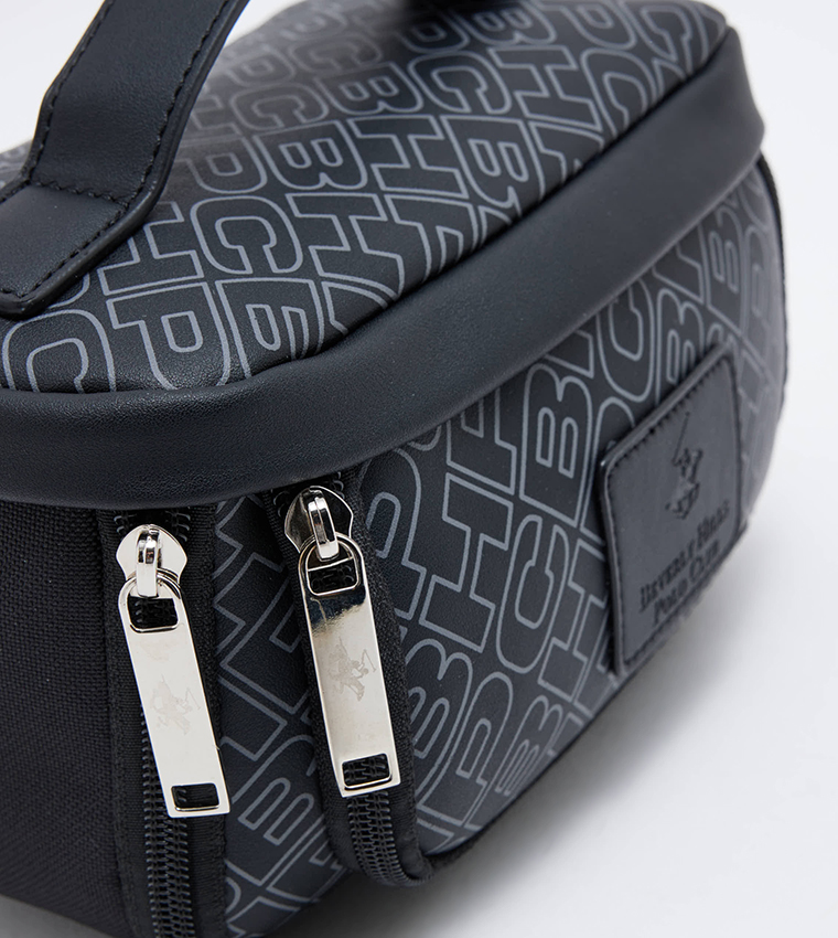 Monogram Detail Toiletry Bag