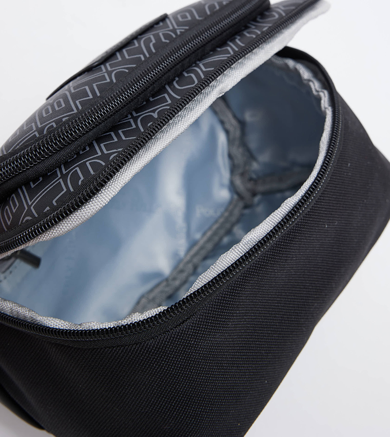 Monogram Detail Toiletry Bag