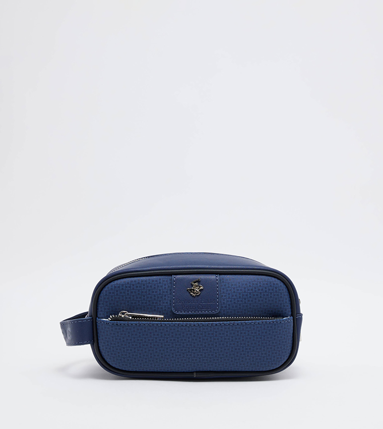 Logo Detail Toiletry Bag
