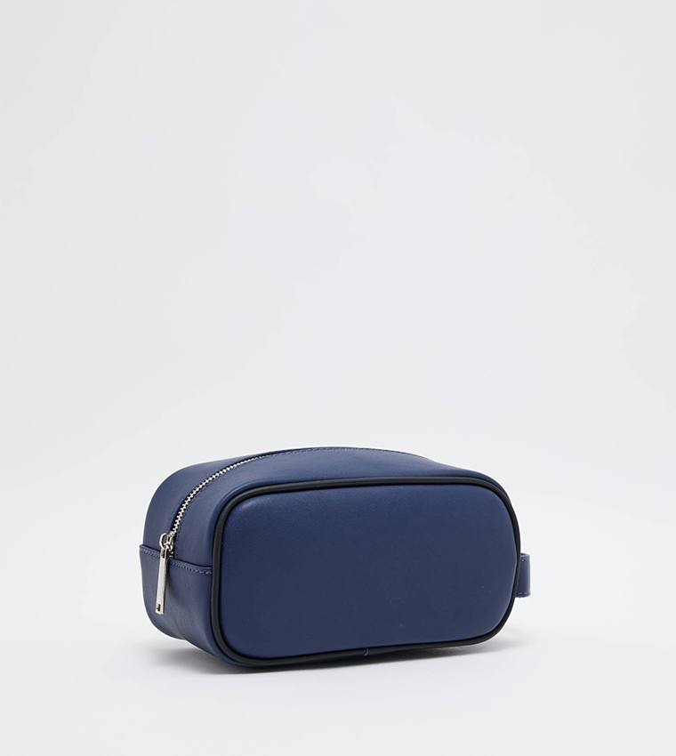 Logo Detail Toiletry Bag