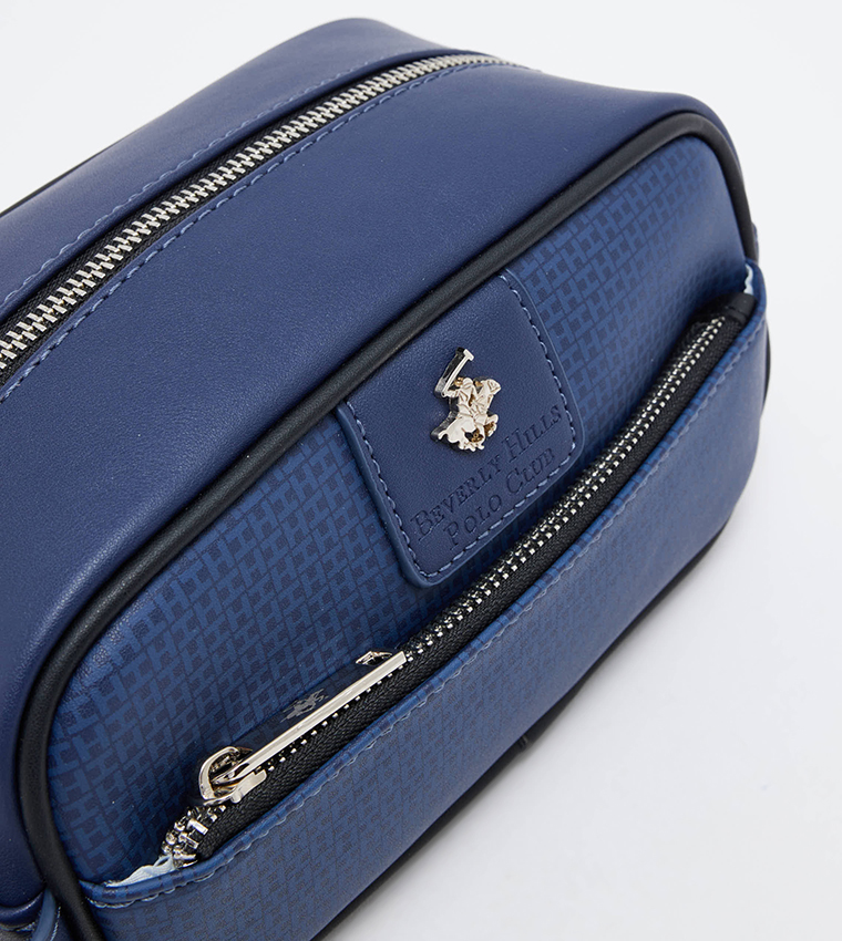 Logo Detail Toiletry Bag