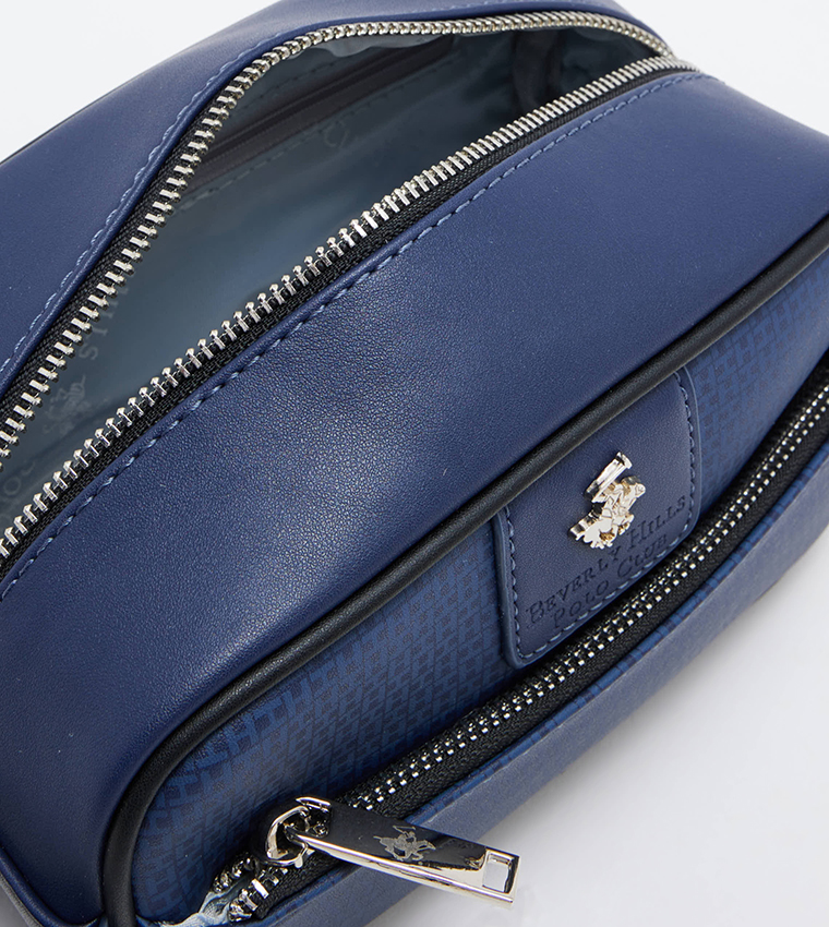 Logo Detail Toiletry Bag