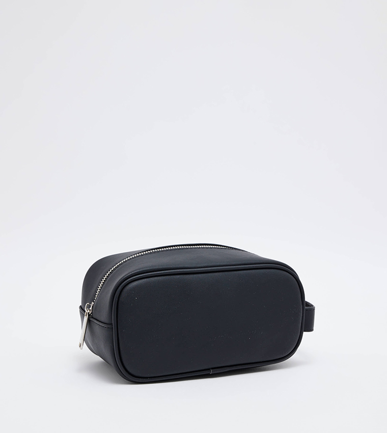 Logo Detail Toiletry Bag
