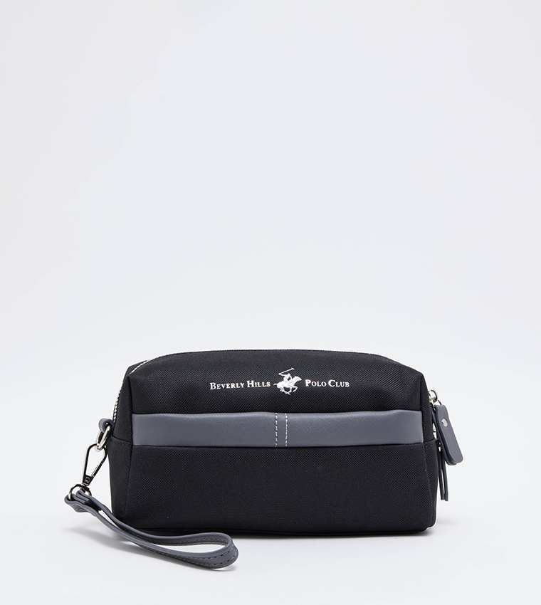 Logo Detail Toiletry Bag