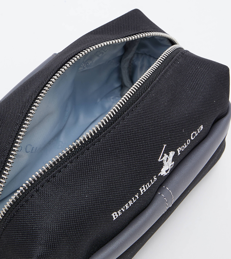 Logo Detail Toiletry Bag