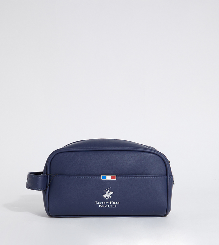 Logo Detail Toiletry Bag