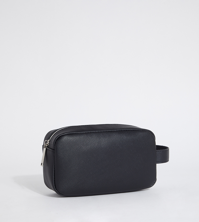 Logo Detail Toiletry Bag