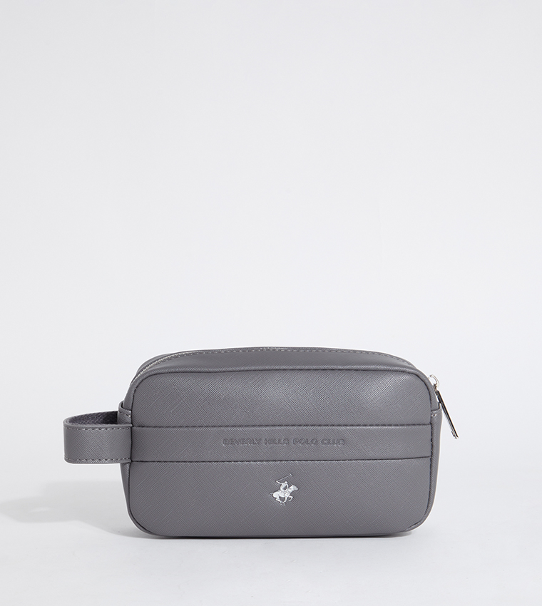 Logo Detail Toiletry Bag