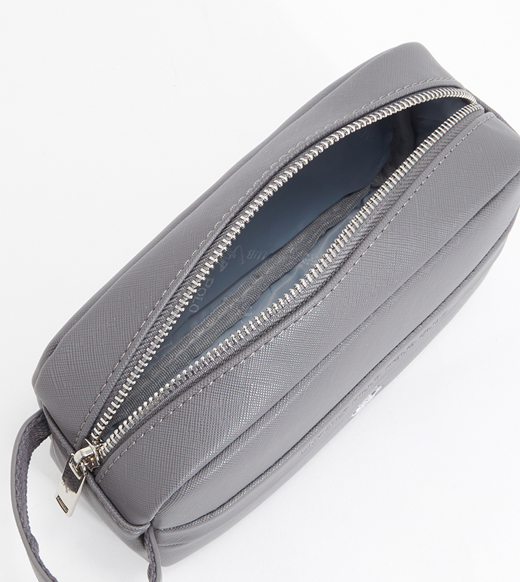 Logo Detail Toiletry Bag