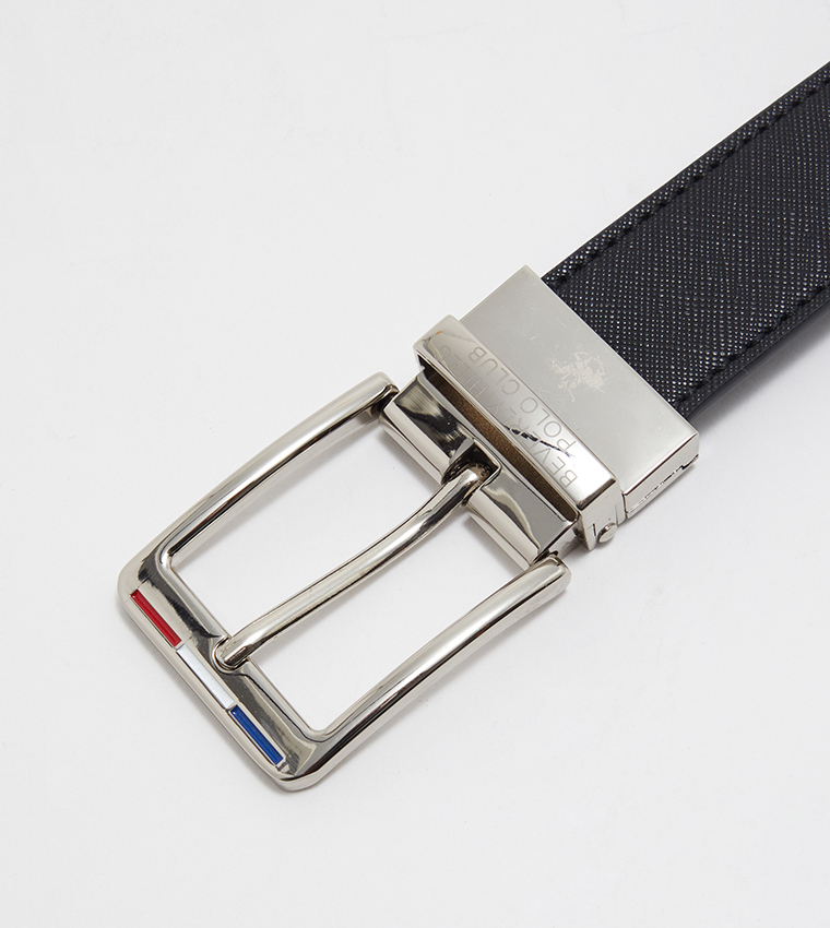 Buckle Closure Leather Belt