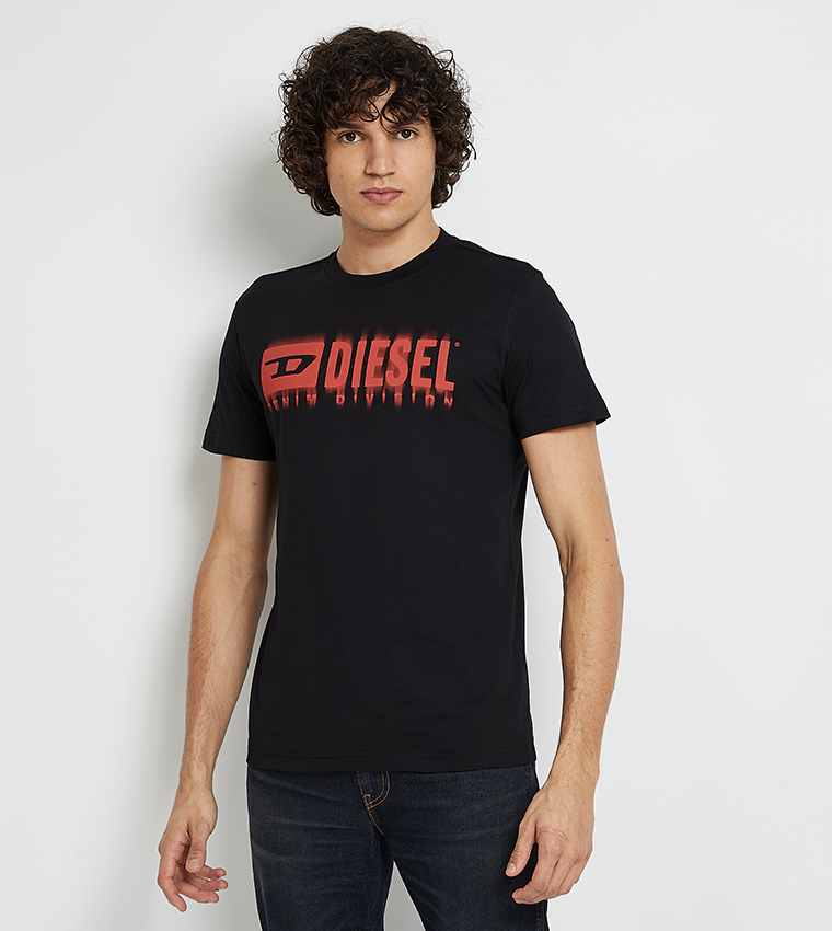 Diesel Black Logo T-Shirt main image 1
