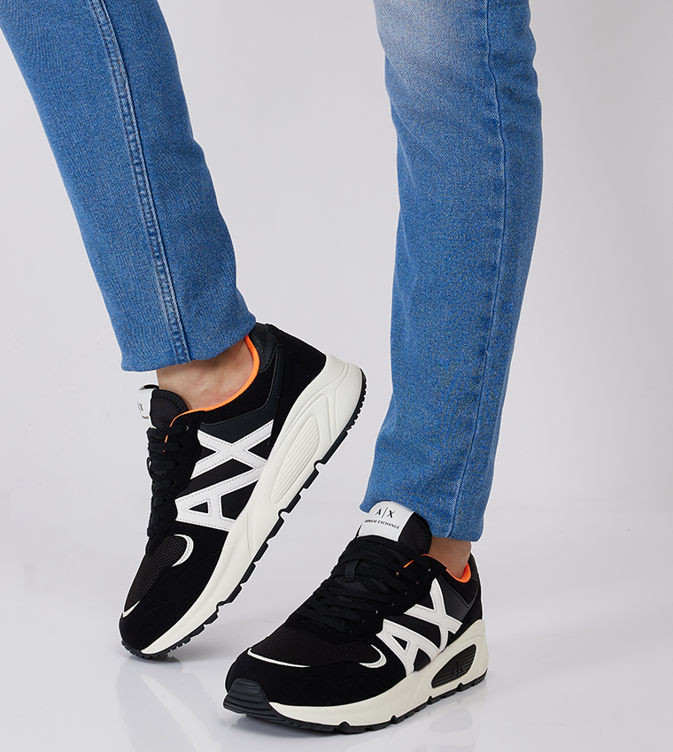 Lace-Up Low Top Sneakers