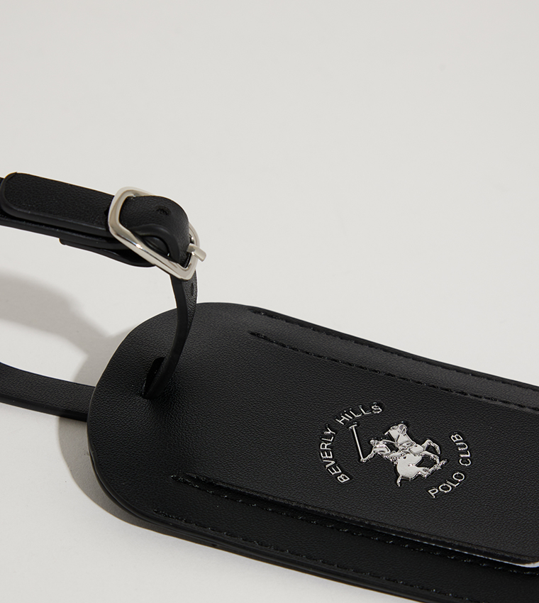 ملصق الأمتعة بشعار معدني 