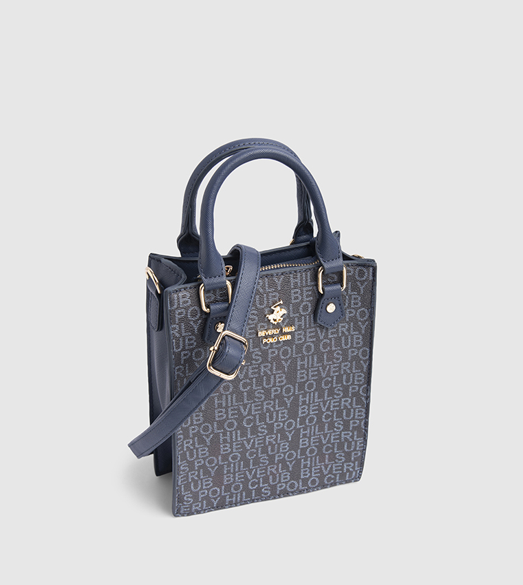 Buy Beverly Hills Polo Club Logo Detail Mini Tote Bag In
