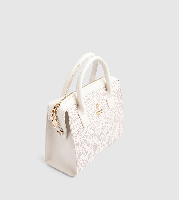 Logo Detail Satchel Bag