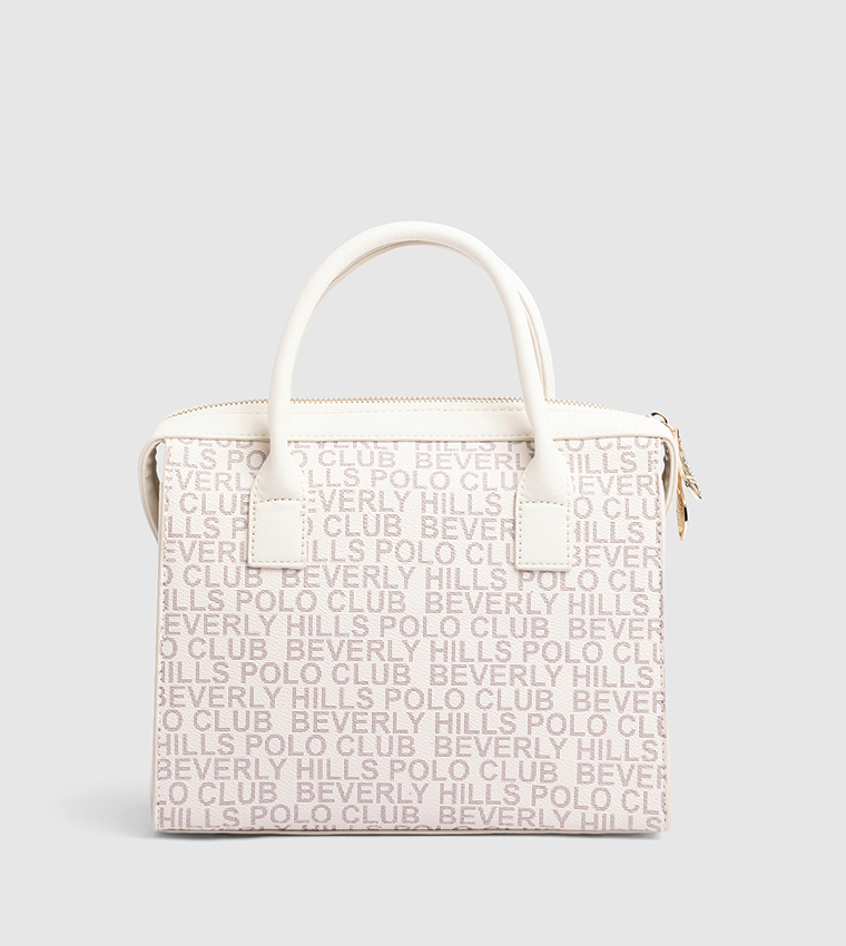 Logo Detail Satchel Bag