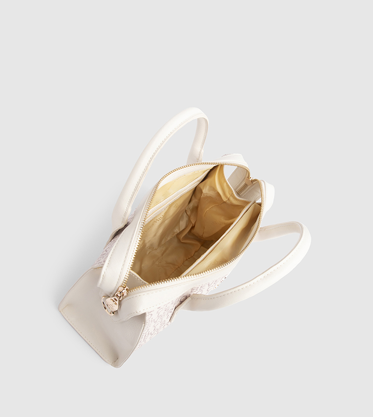 Logo Detail Satchel Bag