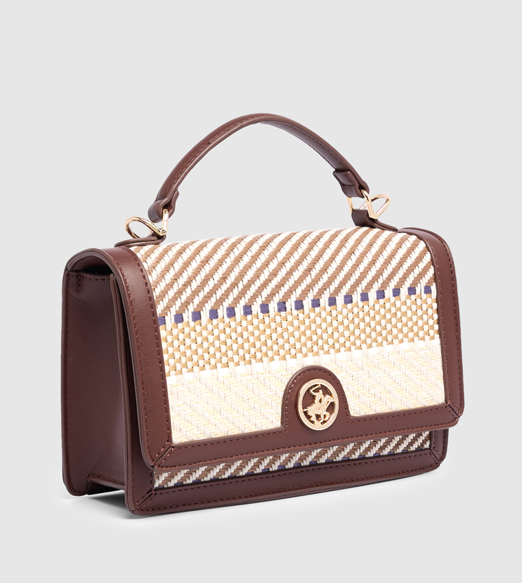 حقيبة يد رافيا 