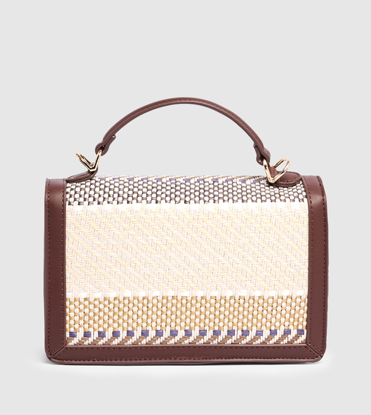 حقيبة يد رافيا 