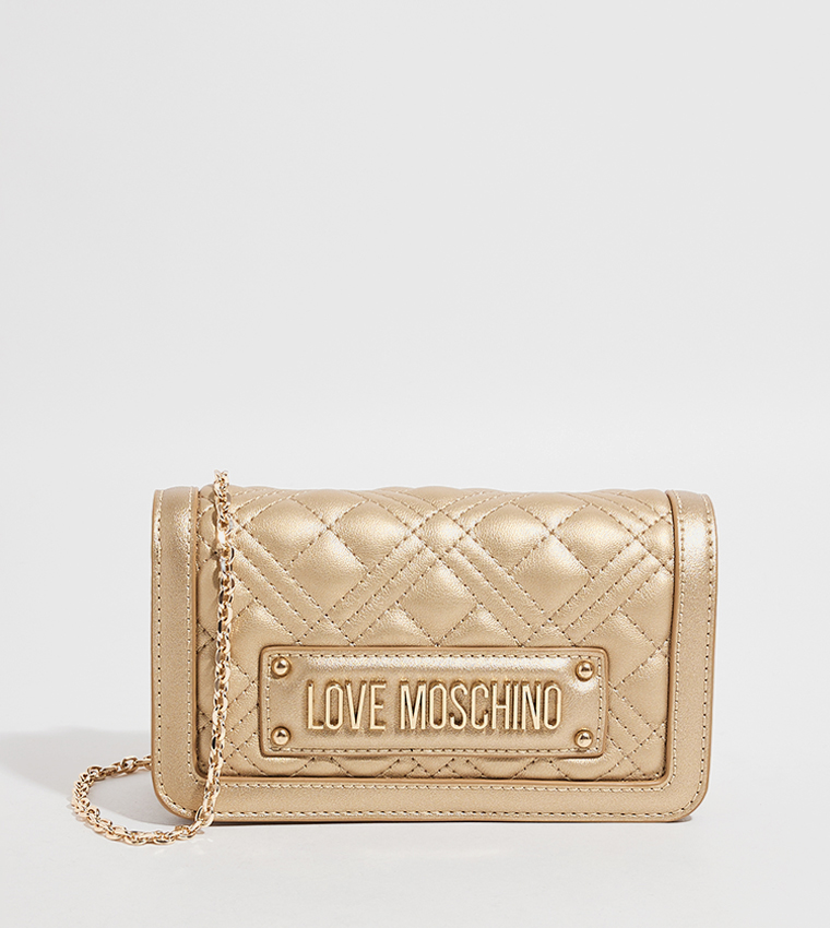 Moschino logo discount bag