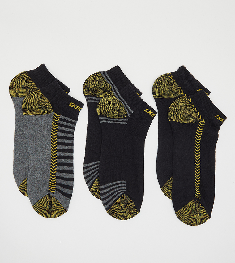 Pack of 3 Logo Detail Ankle Socks