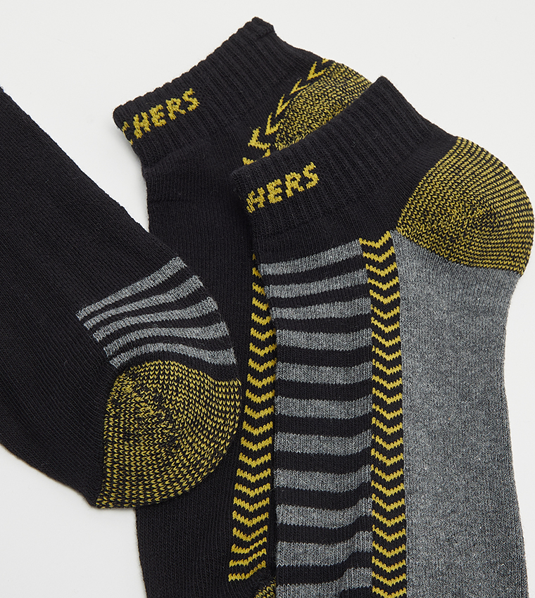 Pack of 3 Logo Detail Ankle Socks