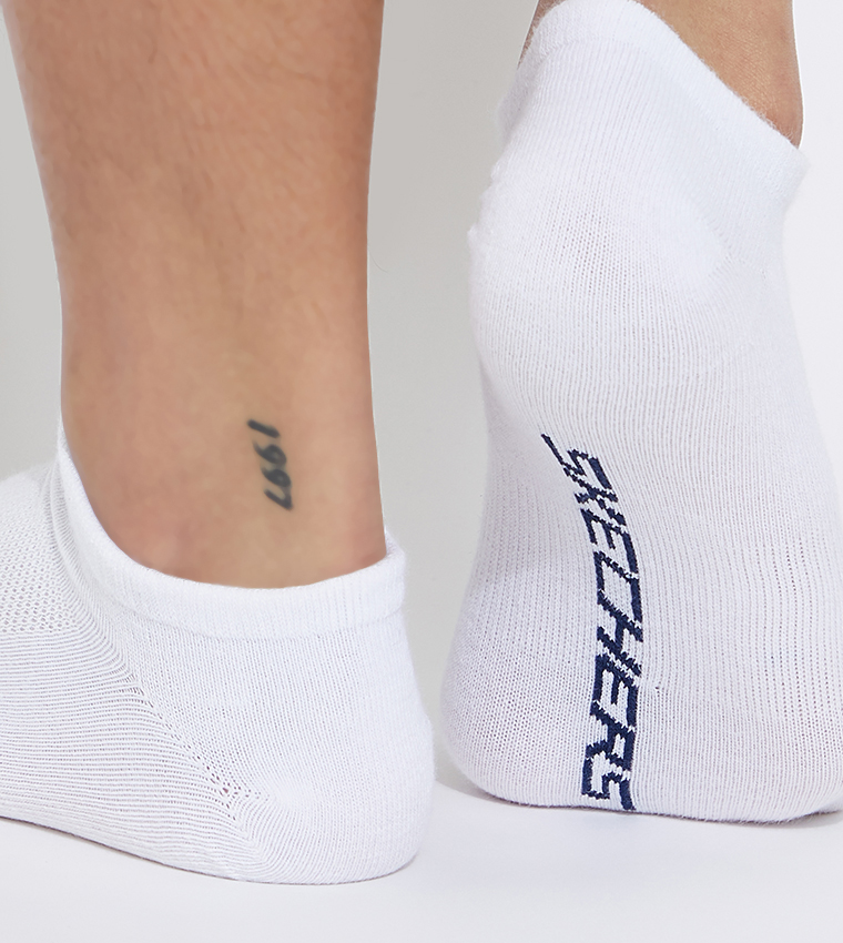 Pack Of 3 Non Terry Super No Show Socks