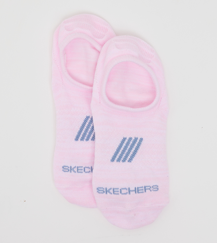 3-Pack Printed No Show Socks