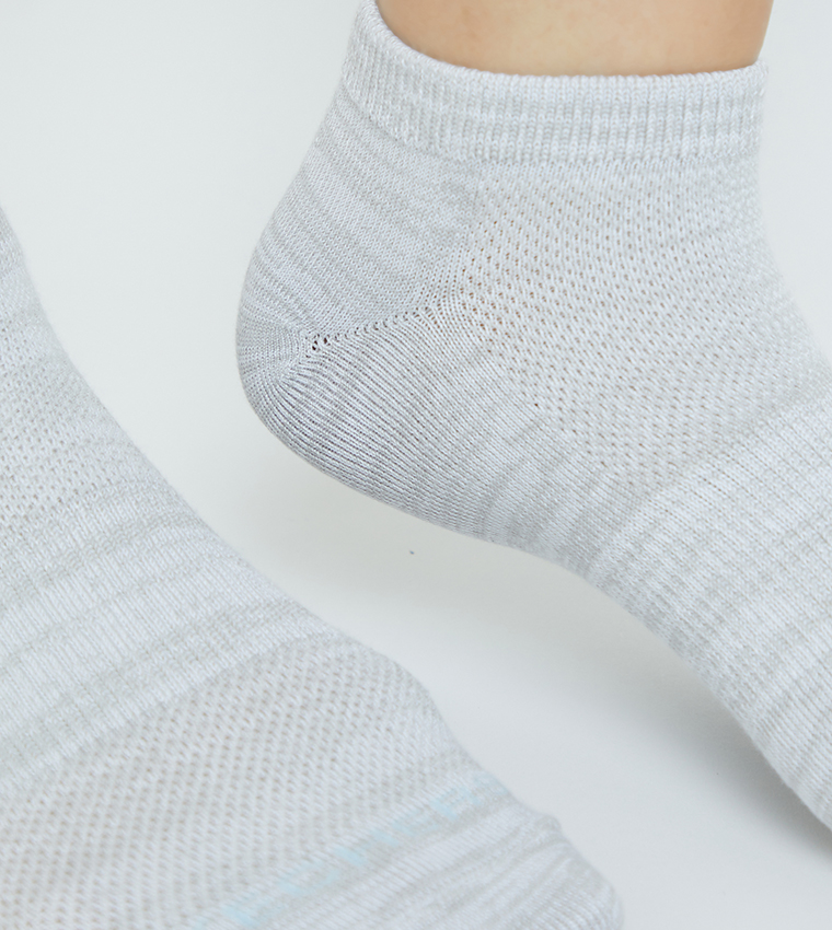Pack Of 6 Non Terry Low Cut Socks