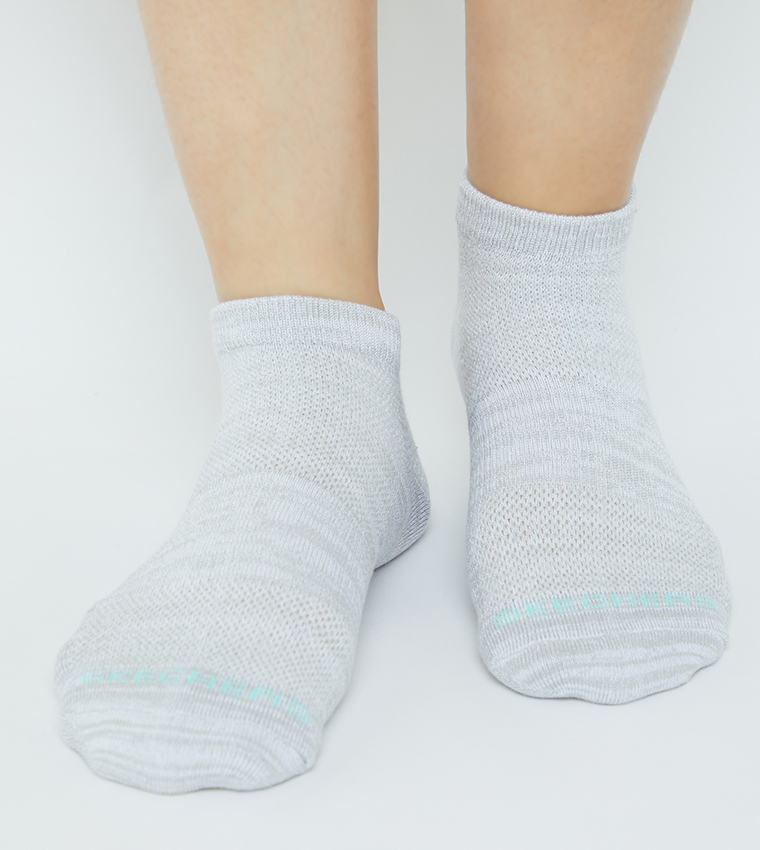 Pack Of 6 Non Terry Low Cut Socks