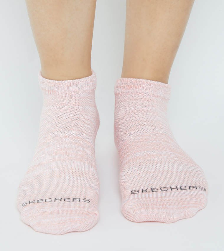 Pack Of 6 Non Terry Low Cut Socks