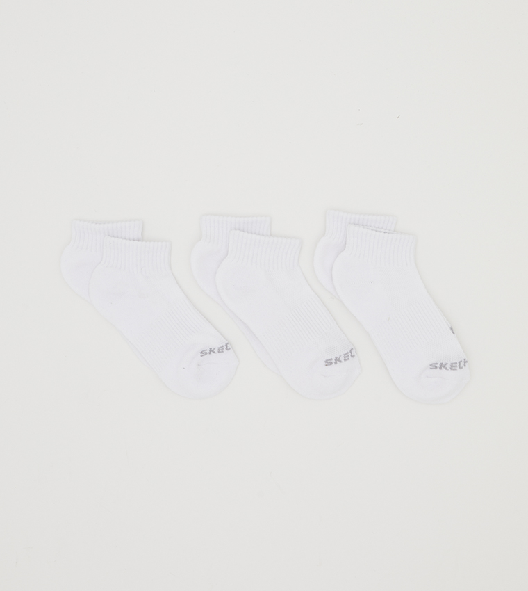 Pack of 3 Knitted Crew Socks