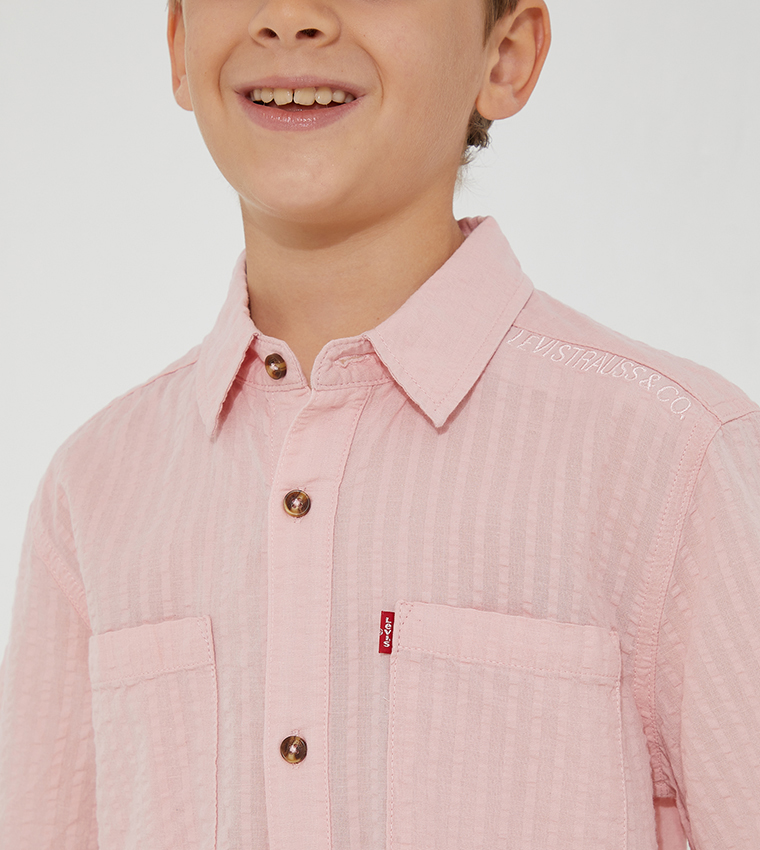 Woven Button Up Shirt