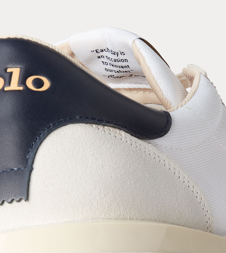 Logo Detail Low Top Sneakers