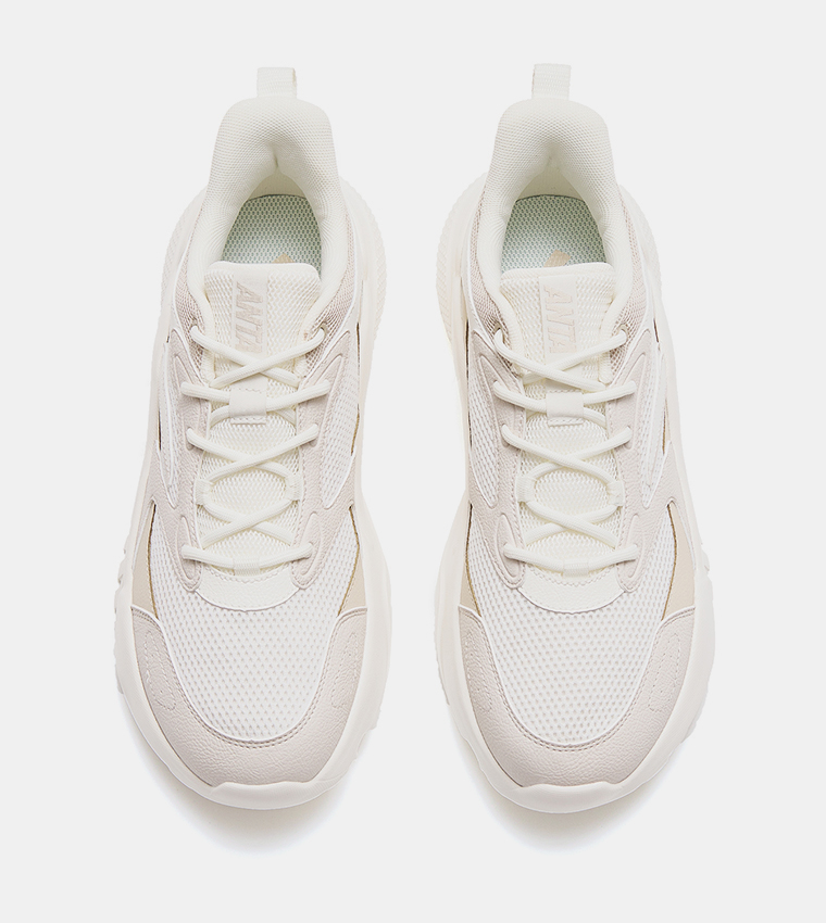 Round Toe Lace Up Casual Shoes