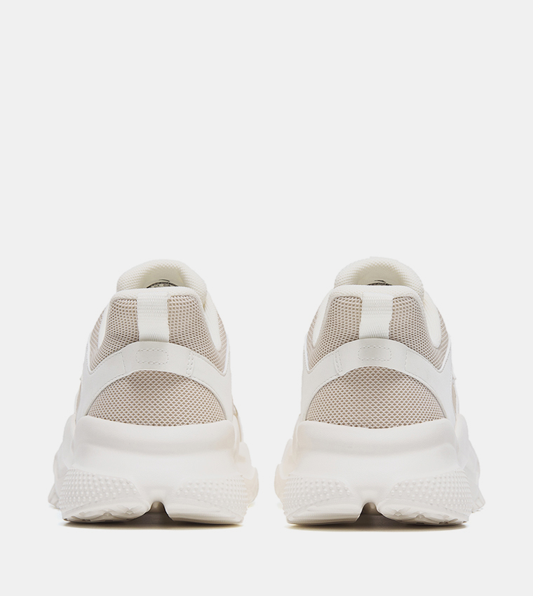 Round Toe Lace Up Casual Shoes