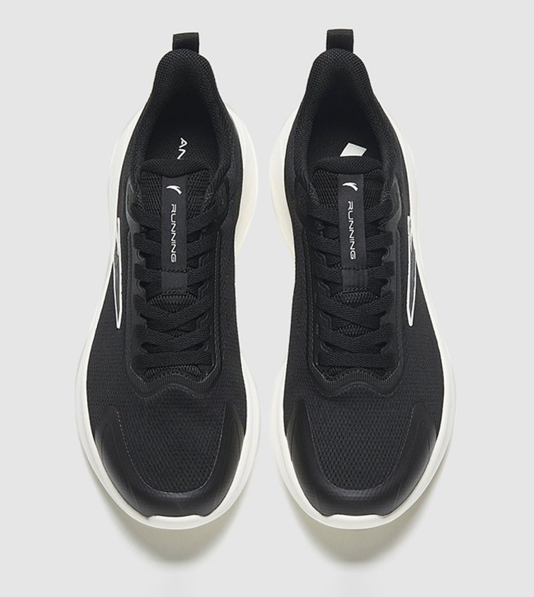 Knitted Lace Up Running Shoes 