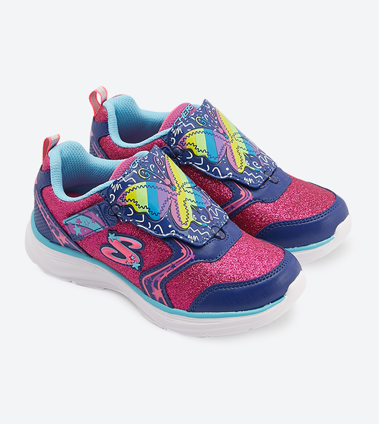 سنيكرز غليمر كيكس بلون كحلي